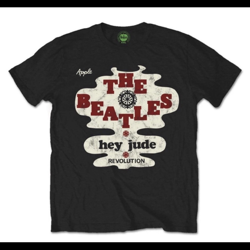 The Beatles Hey Jude Graphic Tee - Black